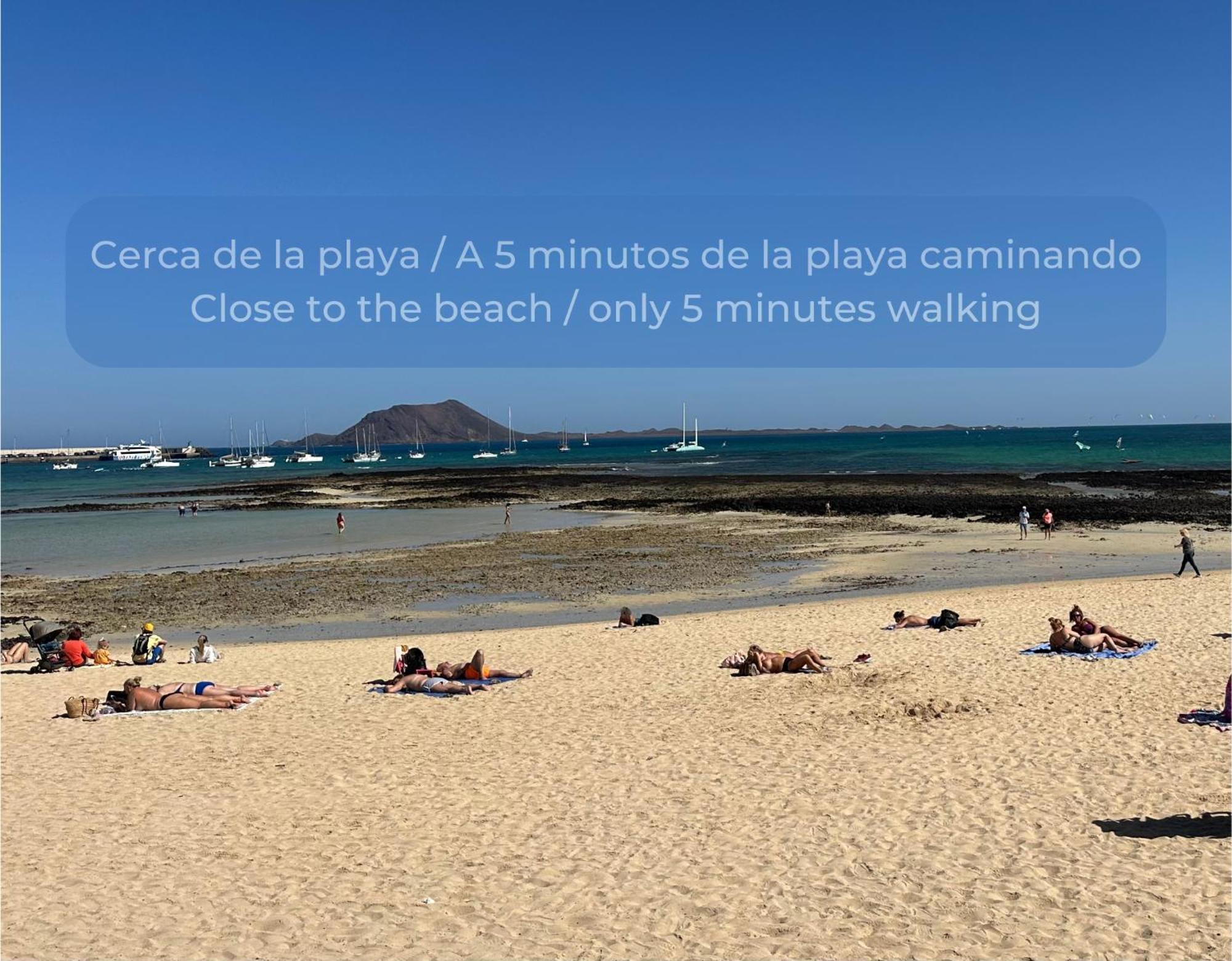 Mango Sorbet Super Central, 3 Desks, High Speed Internet, 3 Bedrooms And 2 Bathrooms Corralejo Exterior photo