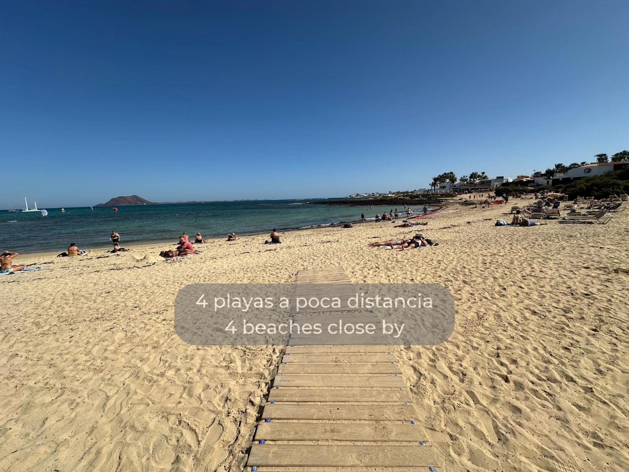 Mango Sorbet Super Central, 3 Desks, High Speed Internet, 3 Bedrooms And 2 Bathrooms Corralejo Exterior photo